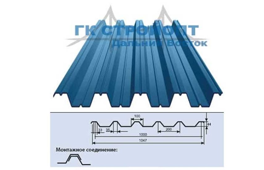 ПРОФНАСТИЛ С44