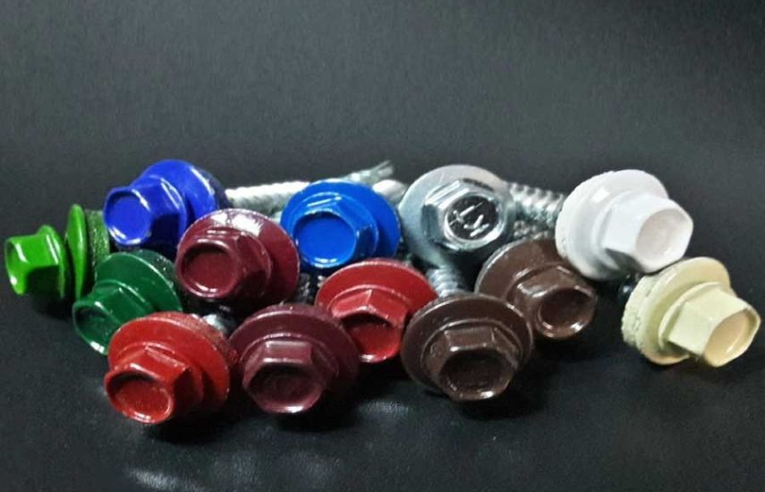 САМОРЕЗ КРОВЕЛЬНЫЙ ОЦИНКОВАННЫЙ/ЦВЕТНОЙ RAL С ШАЙБОЙ