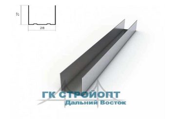 НАПРАВЛЯЮЩИЙ ПОТОЛОЧНЫЙ (ПНП) 28*27ММ