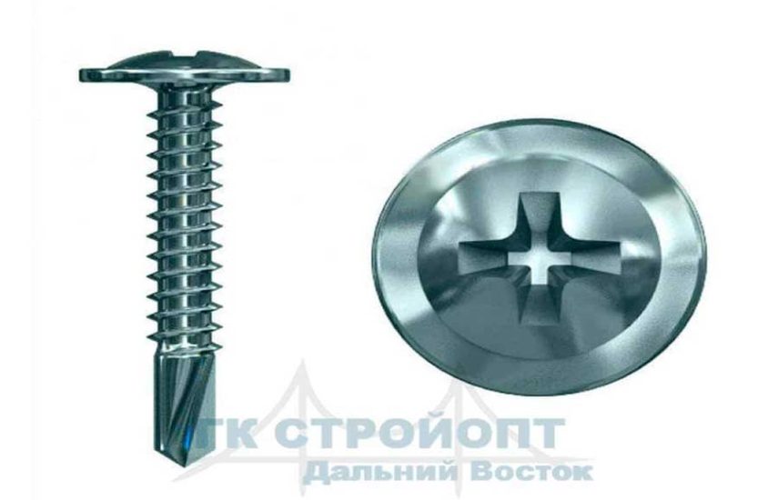 САМОРЕЗ МЦСП/МЦП (СММ) С ПРЕСС-ШАЙБОЙ 4,2*16ММ