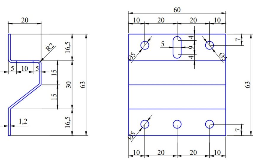 САЛАЗКА для АКП нержавеющая